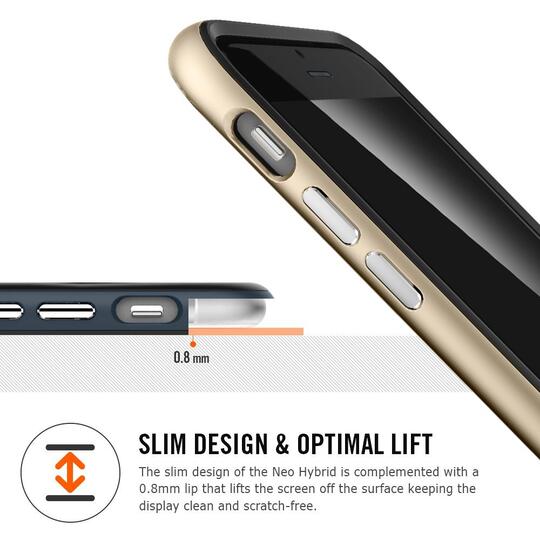 AKSESORIS IPHONE 6/6+/PLUS SPIGEN NEO HYBRID/SLIM ARMOR/TOUGH ARMOR TEMPERED GLASS