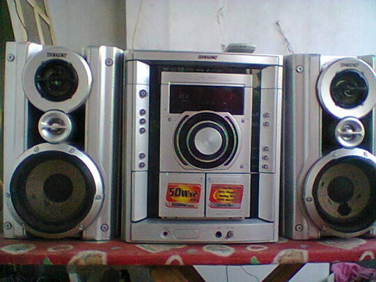 Terjual Sony mini hifi component system 