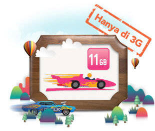 Paket Tembak XL SuperNgebut 12GB dkk, Telkomsel & Voucher Tri