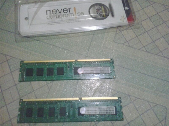 Ram Visipro pc 12800 ddr 3, 4GB dan 2GB