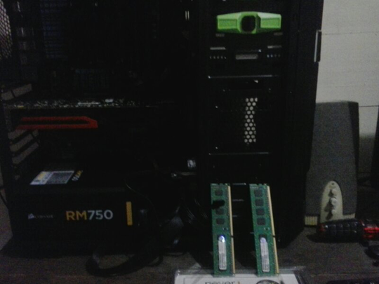 Ram Visipro pc 12800 ddr 3, 4GB dan 2GB
