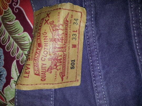 Terjual CELANA LEVIS 501 , WRANGLER 