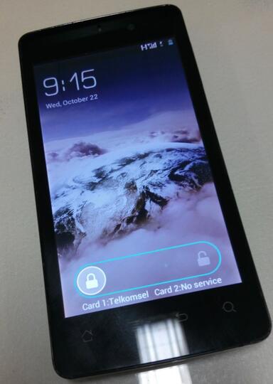 K-TOUCH LOTUS II QUADCORE RAM 1GB (BONUS MENARIK)