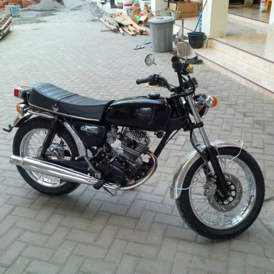 Terjual GL 100 Modif CB Classic 200 cc  KASKUS