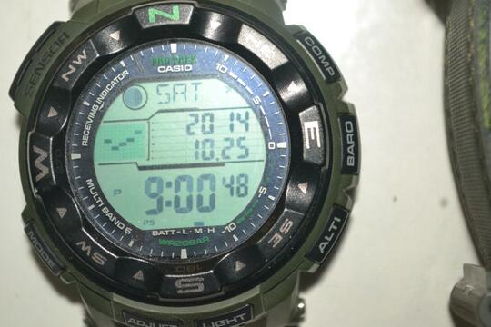 Terjual JAM TANGAN CASIO PROTREK PRW 2500 B - 3CR | KASKUS