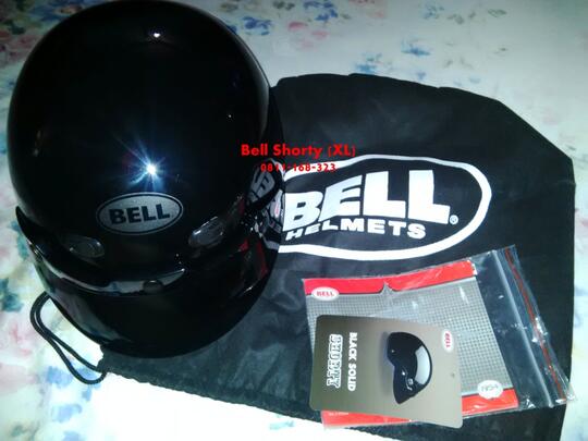 Terjual Bell Helmet (type Shorty) Black 