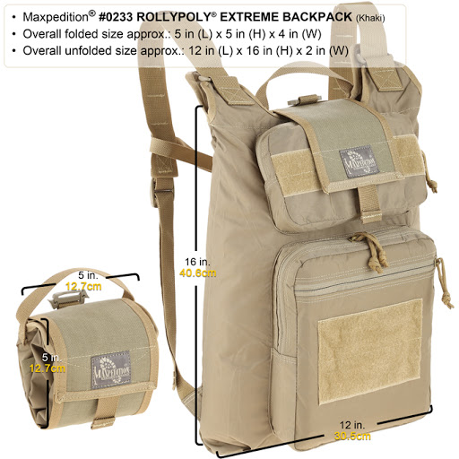 maxpedition rollypoly extreme