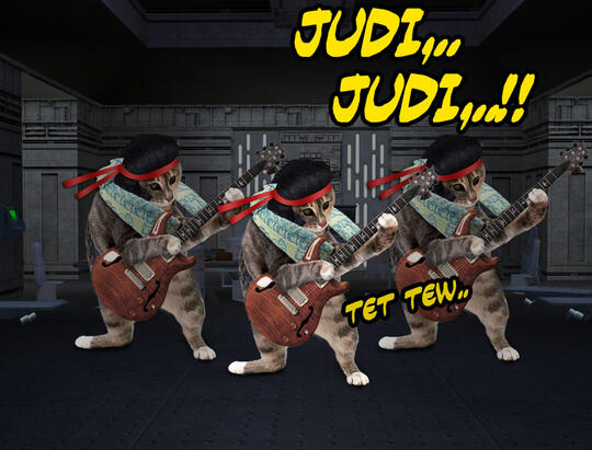 Kucing Numpang Lewat - Episode Star Wars (Komik Sotosop Full Picture)