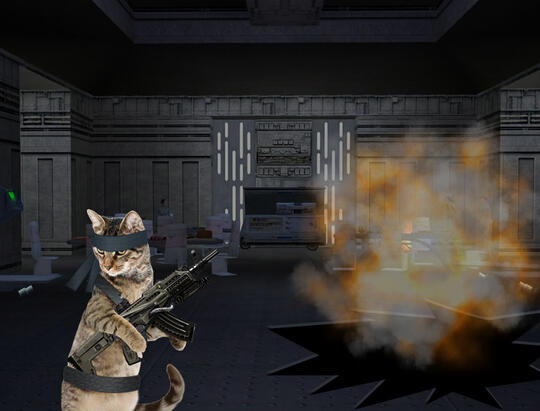 Kucing Numpang Lewat - Episode Star Wars (Komik Sotosop Full Picture)