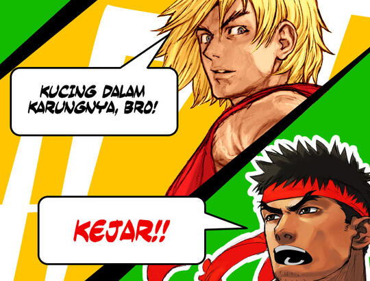 Kucing Numpang Lewat - Episode Star Wars (Komik Sotosop Full Picture)