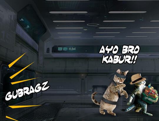 Kucing Numpang Lewat - Episode Star Wars (Komik Sotosop Full Picture)