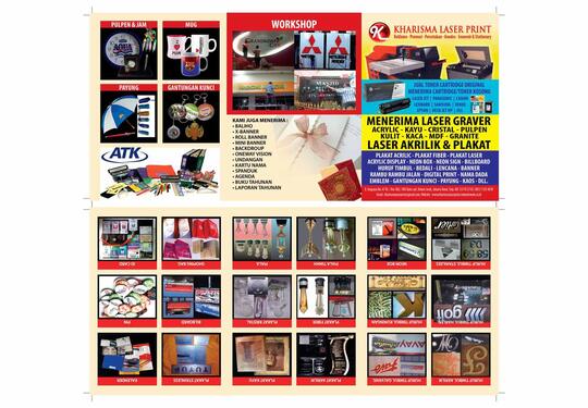 KHARISMA LASER PRINT ADVERTISING REKLAME & PROMOSI