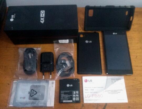 Jual LG Optimus 4X HD ( P880 ) kondisi mulus