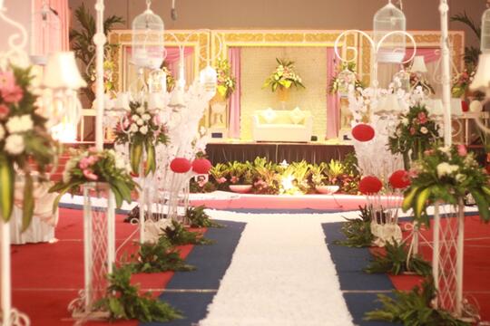 Disewakan Karpet Mawar Untuk Wedding/Pernikahan