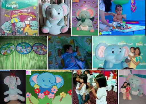 Jual DVD Kompilasi Pampa Pampers Vol.1-6 (VCD Rip)