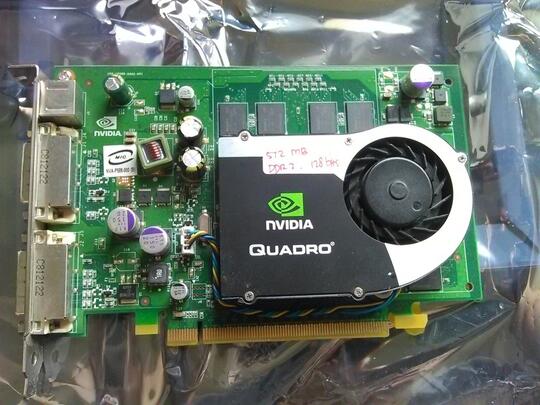NVidia Quadro FX 1700 512MB DDR2 128bit (DirectX 10 - Shader 4.0) - support PCI-E 2.0
