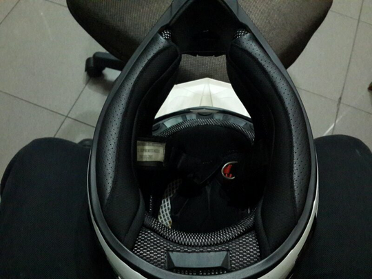 WTS HELM SNAIL SUPERMOTO XL DOUBLE VISOR