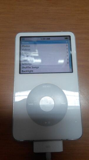 ipod classic gen 5 30gb | chip wolfson audio