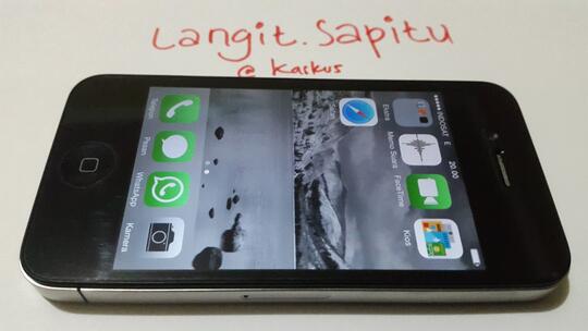~LANGIT~ IPHONE 4 BLACK 16G FU BATANGAN MURAH