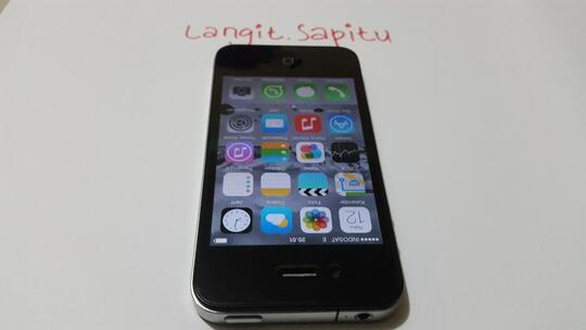 ~LANGIT~ IPHONE 4 BLACK 16G FU BATANGAN MURAH