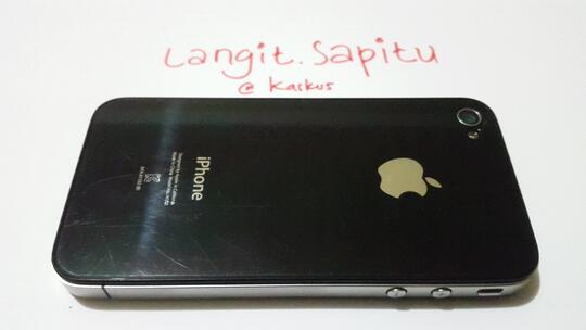~LANGIT~ IPHONE 4 BLACK 16G FU BATANGAN MURAH