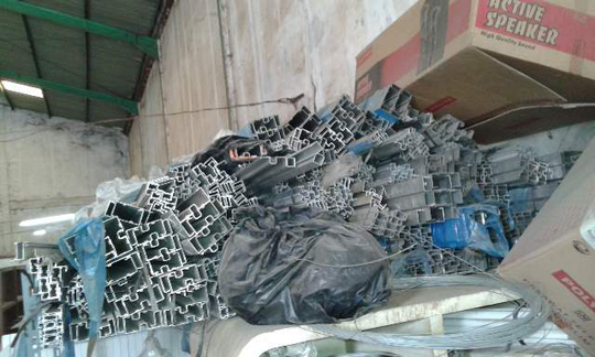 Panel ACP merk SEVEN dan Kusen Alumunium