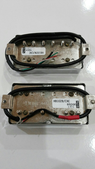 Ni yang masih anget..Duncan Designed HB-102 Chrome Set