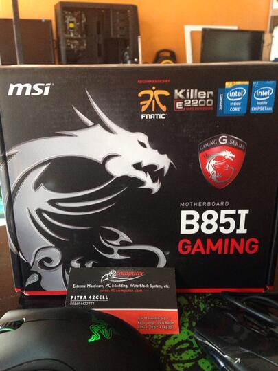 BNOB MSI B85i Gaming murahh ,,, masukk!