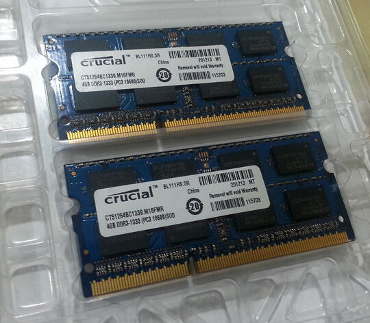 Jual RAM MACBOOK