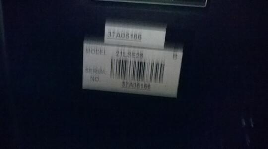 jual tv tabung flat toshiba bomba, kondisi like new