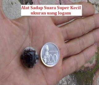 ALAT PENYADAP SUARA - Tanpa Pulsa, Ukuran Coin | 08158195878, 217358c0 | Promo