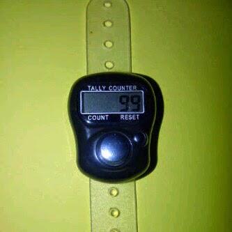 Tasbih Digital Mini / Finger Counter / Penghitung Digital / Tally Counter - Penghitun