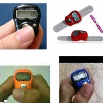 Tasbih Digital Mini / Finger Counter / Penghitung Digital / Tally Counter - Penghitun