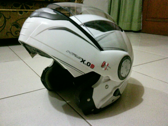 Jual Helm GIVI XPS 09 white - Like New