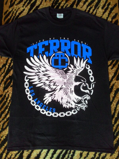 T-shirt Terror Hardcore, original bnwot