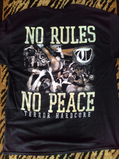 T-shirt Terror Hardcore, original bnwot