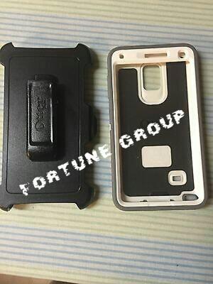 Otterbox Defender for Samsung Galaxy Note 4 IV - Black - Glacier Grey