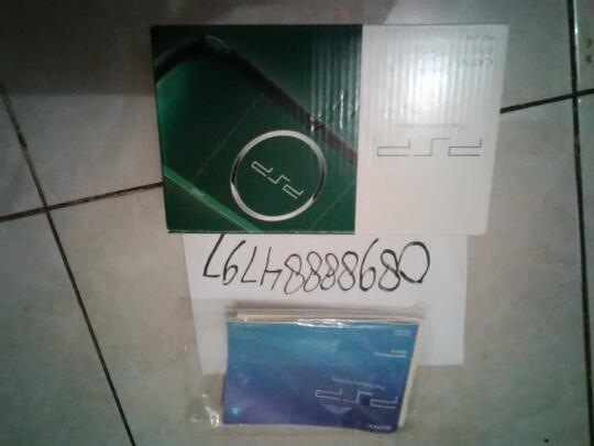 jual psp 3006 green second but good condition, BEKASI