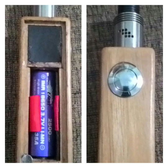 wooden box mod vapor vape malang mutation x v2