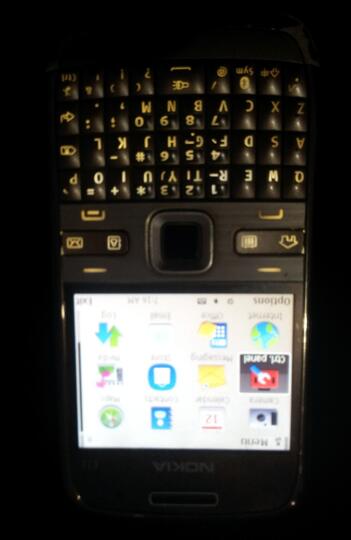 Nokia E-72 Gold Original siap pake . siap cod
