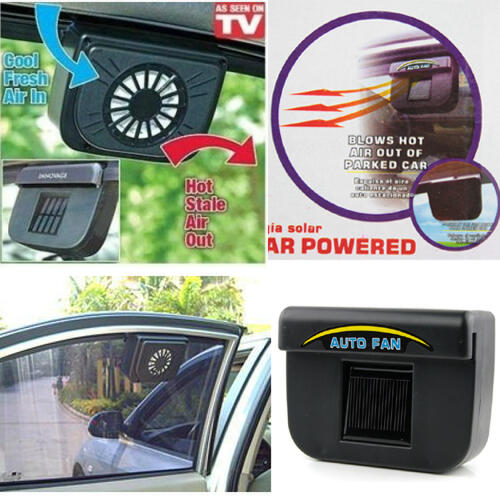 OLAR POWERED AUTO FAN COOLER
