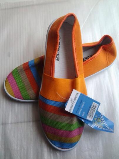 sepatu flatshoes rainbow bandung