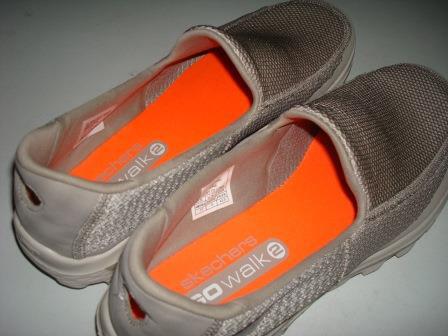 skechers go walk 2 mens orange