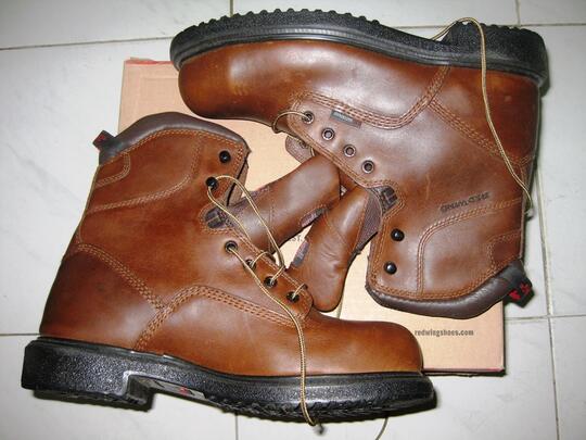 red wing steel toed