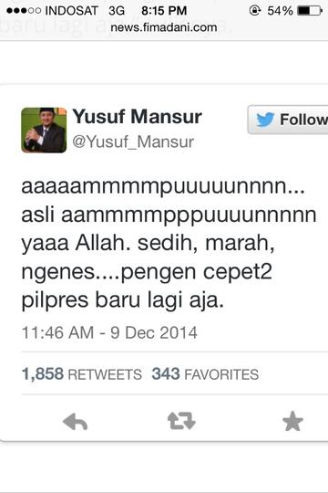 Ust Yusuf Mansur Murka Jokowi Mau Hapus Doa Pagi