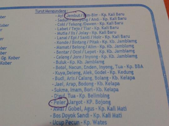 ANE GAGAL PAHAM GAN SAMA INI UNDANGAN (INTIP JUGA BOLEH)