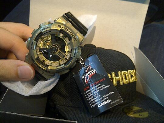 Casio G-Shock New Era GA110NE-9A . Like New in Box (LNIB). Kek beli Baru aja