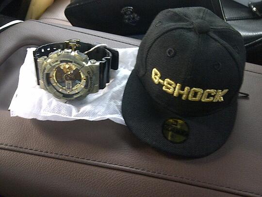 Casio G-Shock New Era GA110NE-9A . Like New in Box (LNIB). Kek beli Baru aja