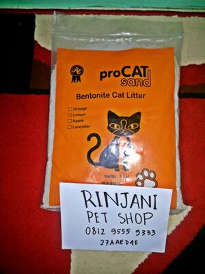 Terjual JUAL PASIR KUCING GUMPAL WANGI 5LITER MURAH HARGA PROMO 