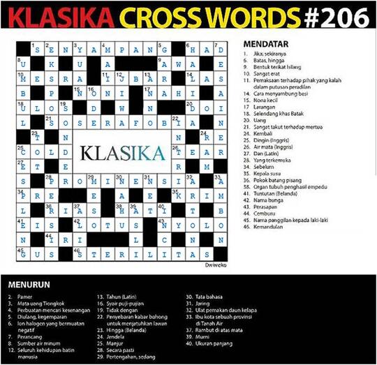 Tanya Jawab Teka Teki Silang Page 184 Kaskus